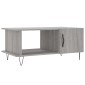 vidaXL Τραπεζάκι Σαλονιού Γκρι Sonoma 90x50x40 εκ. Επεξεργασμένο Ξύλο