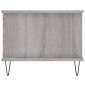 vidaXL Τραπεζάκι Σαλονιού Γκρι Sonoma 90x50x40 εκ. Επεξεργασμένο Ξύλο