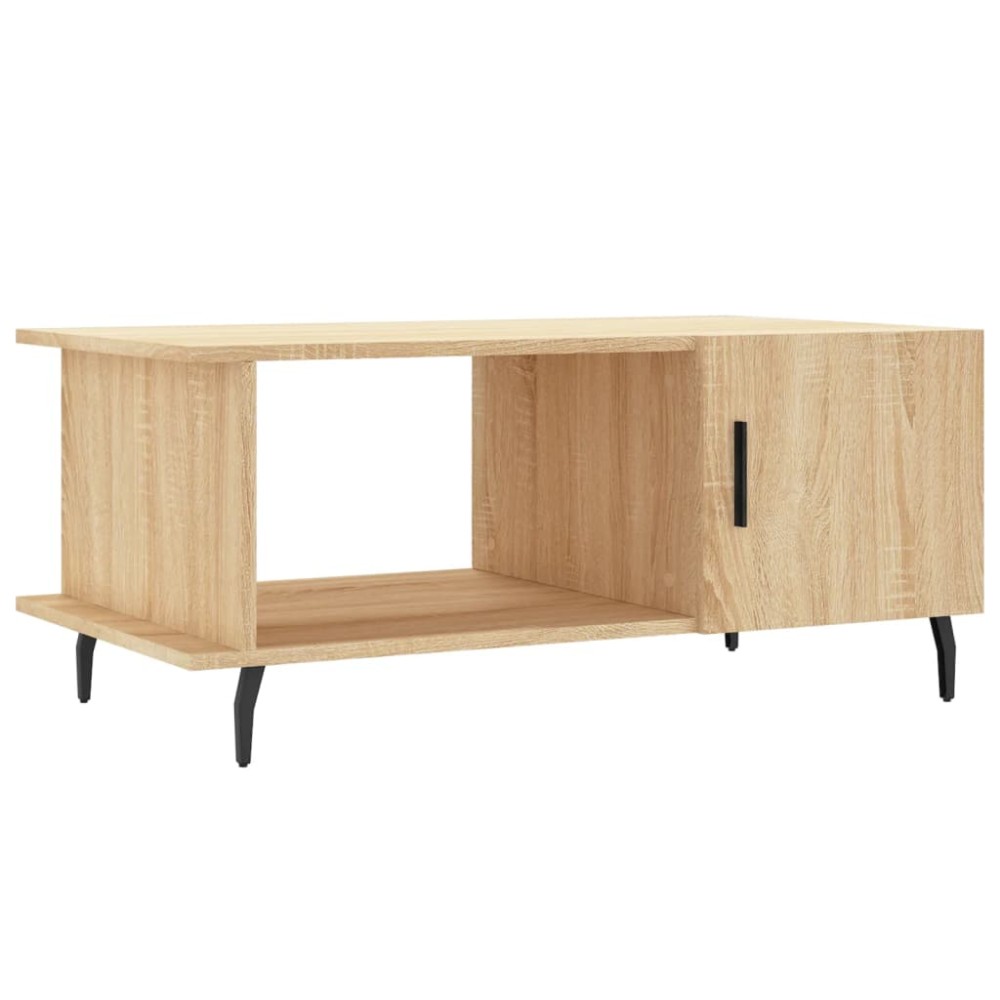 vidaXL Τραπεζάκι Σαλονιού Sonoma Δρυς 90x50x40 εκ. Επεξεργασμένο Ξύλο
