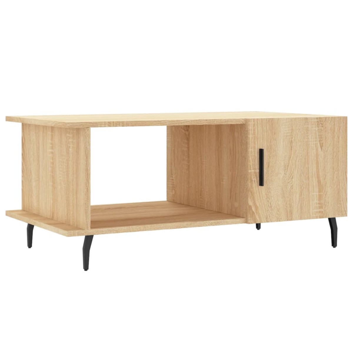 vidaXL Τραπεζάκι Σαλονιού Sonoma Δρυς 90x50x40 εκ. Επεξεργασμένο Ξύλο