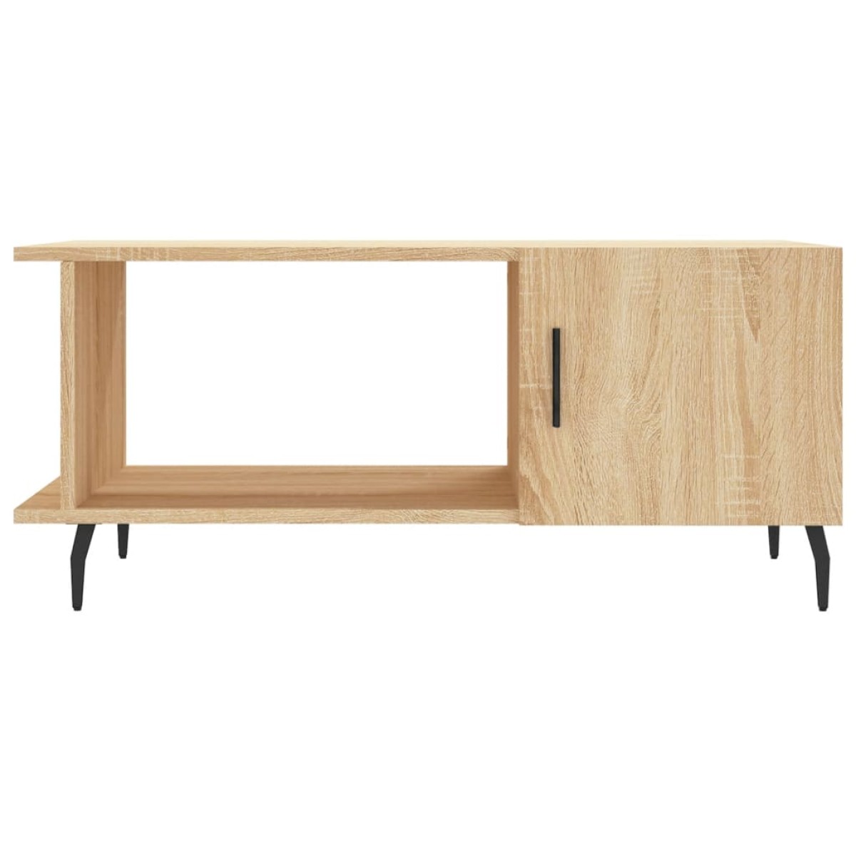 vidaXL Τραπεζάκι Σαλονιού Sonoma Δρυς 90x50x40 εκ. Επεξεργασμένο Ξύλο