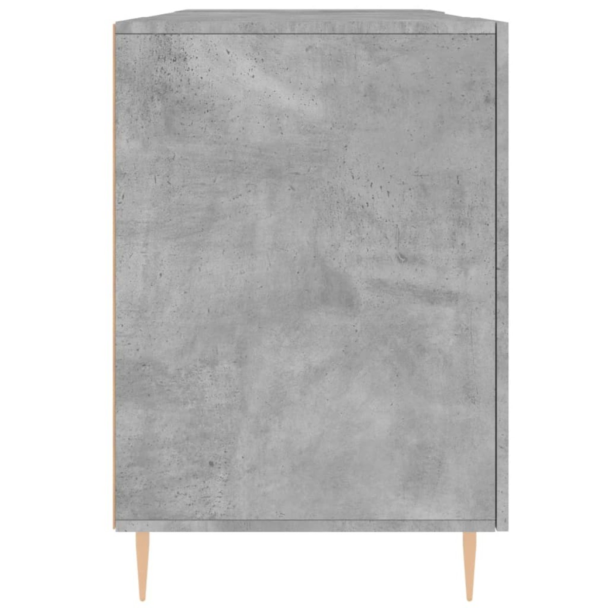 vidaXL Γραφείο Γκρι Σκυροδέματος 140 x 50 x 75 εκ. από Επεξεργ. Ξύλο