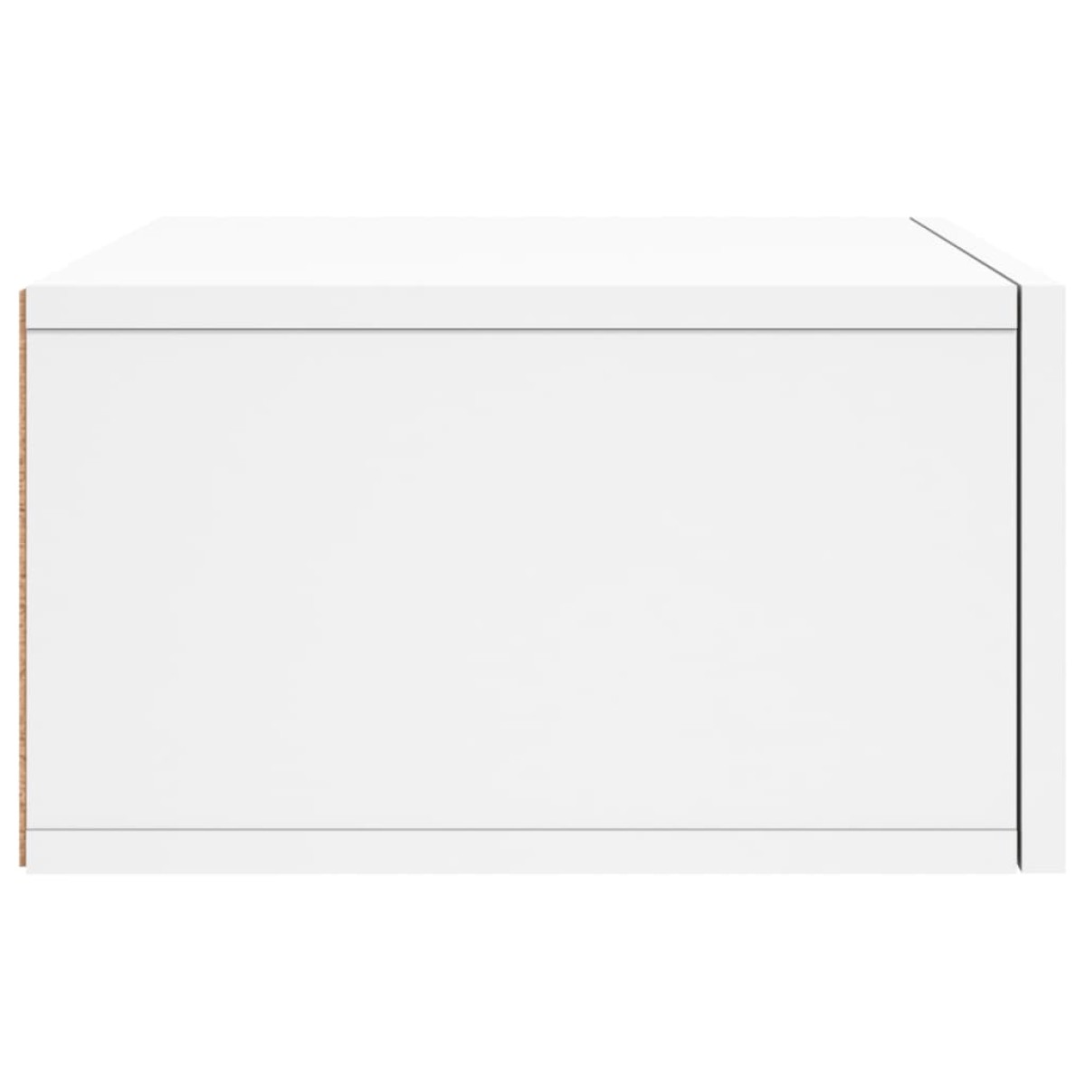 vidaXL Κομοδίνα Επιτοίχια 2 τεμ. Λευκά 35x35x20 εκ.