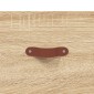 vidaXL Κομοδίνα Επιτοίχια Sonoma Δρυς 35 x 35 x 20 εκ.
