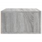 vidaXL Κομοδίνα Επιτοίχια Γκρι Sonoma 35 x 35 x 20 εκ.