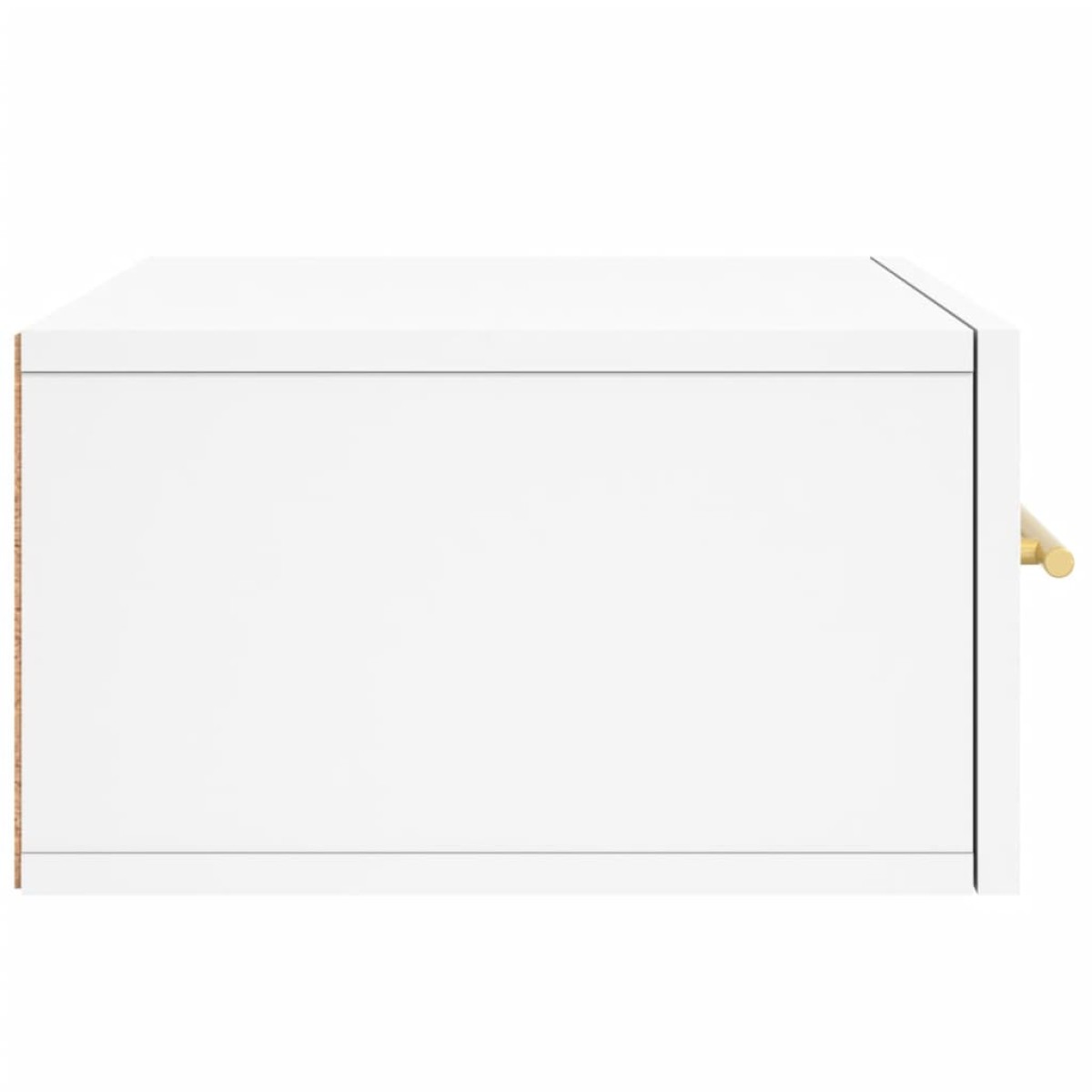 vidaXL Κομοδίνο Επιτοίχιο Λευκά 35 x 35 x 20 εκ.
