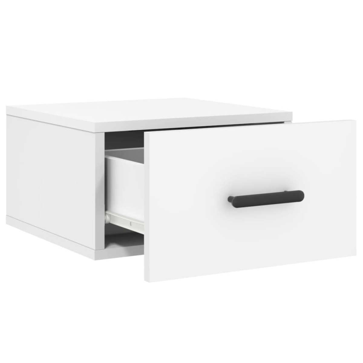 vidaXL Κομοδίνα Επιτοίχια 2 τεμ. Λευκά 35x35x20 εκ.