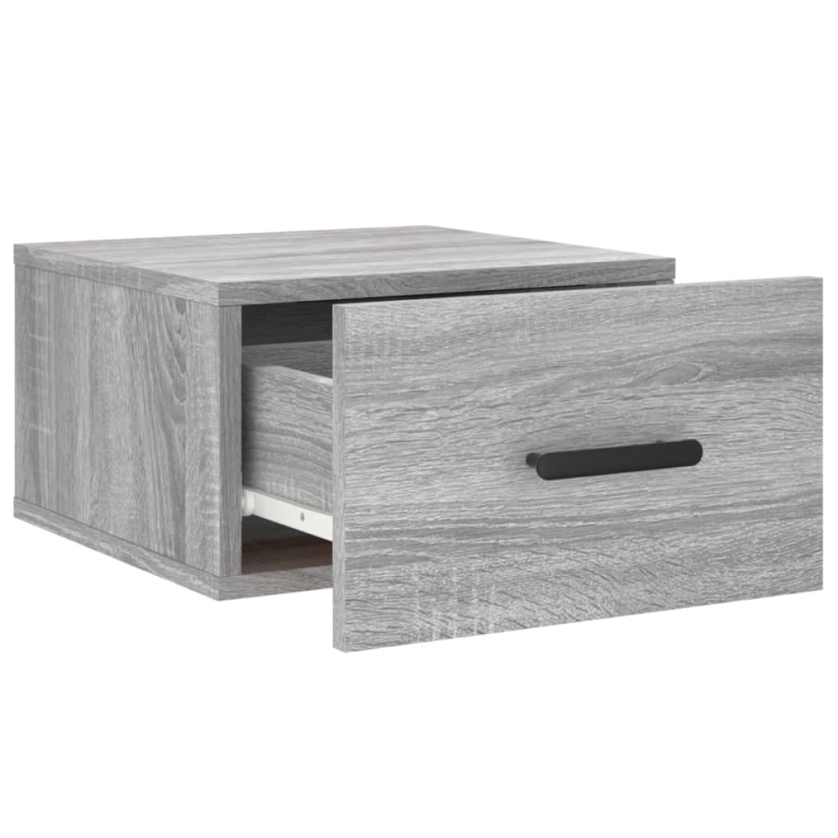 vidaXL Κομοδίνα Επιτοίχια Γκρι Sonoma 35 x 35 x 20 εκ.