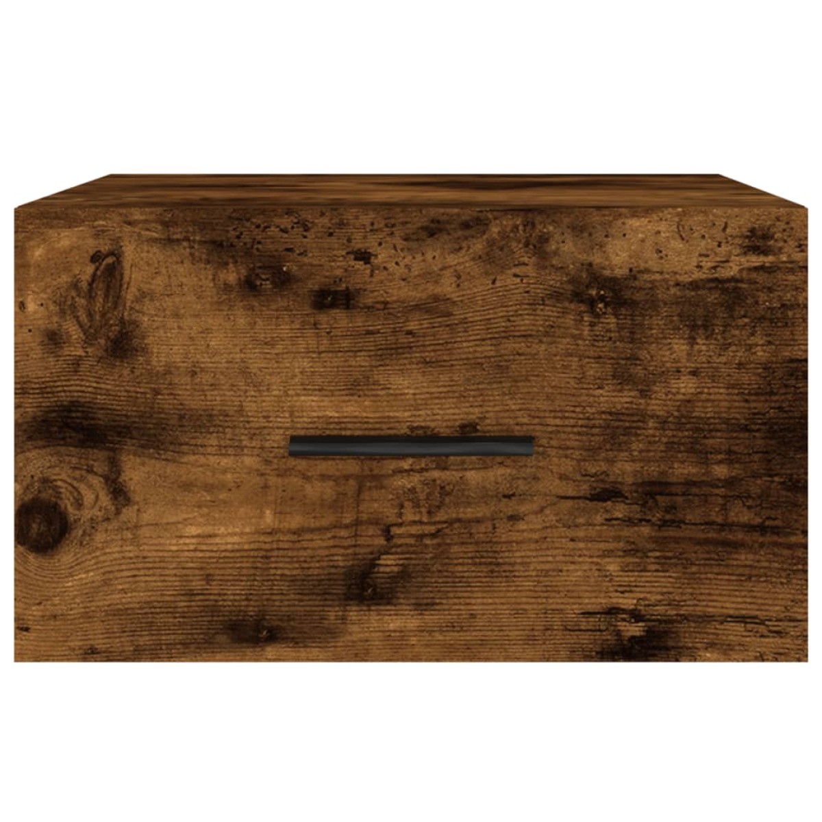 vidaXL Κομοδίνο Επιτοίχιο Καπνιστή Δρυς 35 x 35 x 20 εκ.
