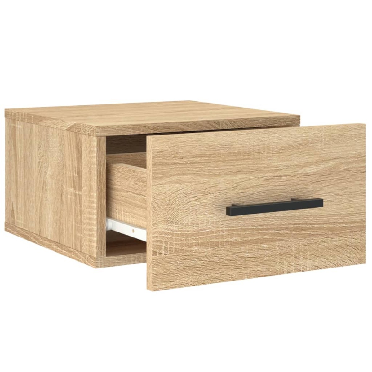 vidaXL Κομοδίνα Επιτοίχια 2 τεμ. Sonoma Δρυς 35 x 35 x 20 εκ.