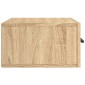 vidaXL Κομοδίνα Επιτοίχια 2 τεμ. Sonoma Δρυς 35 x 35 x 20 εκ.