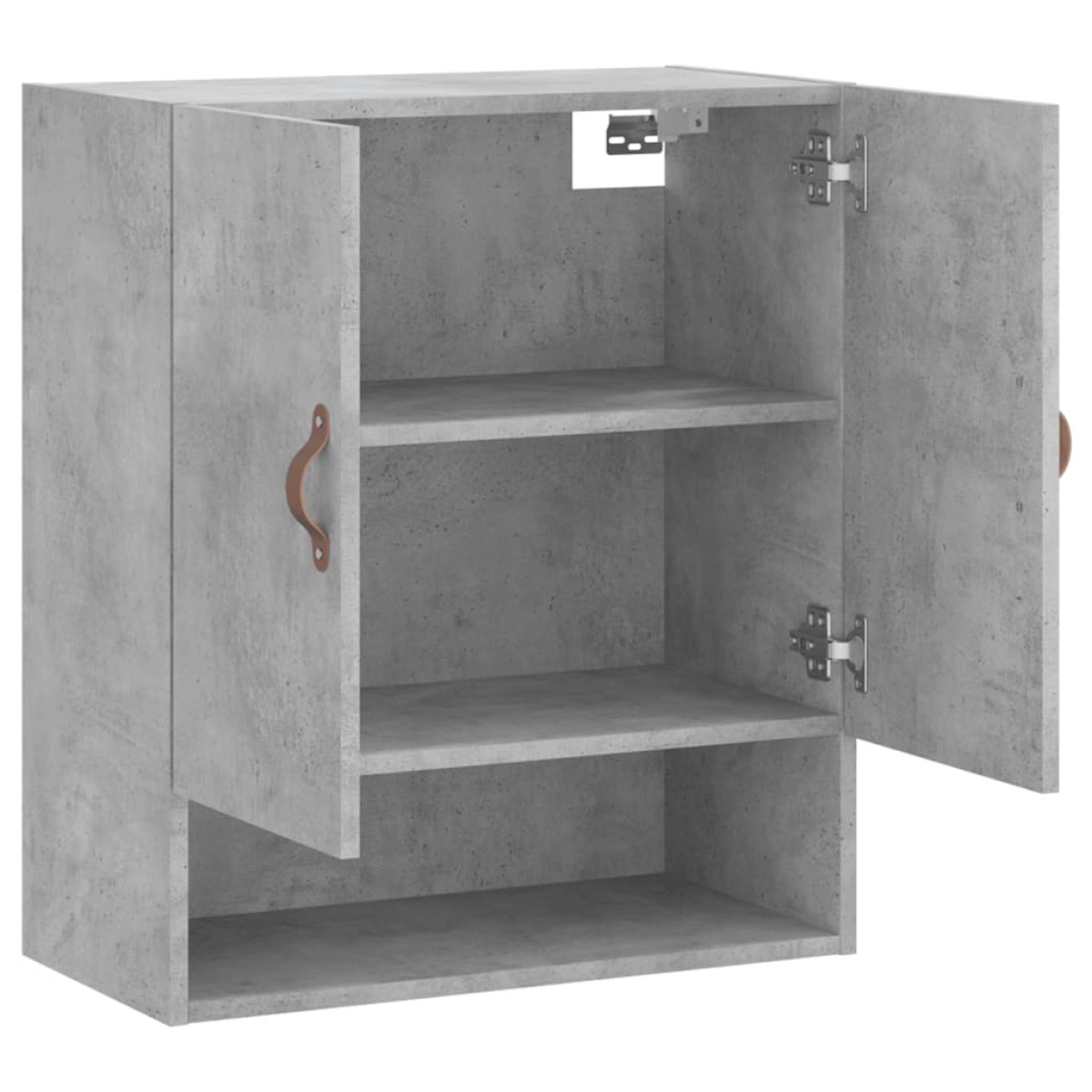 vidaXL Ντουλάπι Τοίχου Γκρι Σκυρ. 60x31x70 εκ. Επεξεργασμένο Ξύλο