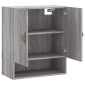 vidaXL Ντουλάπι Τοίχου Γκρι Sonoma 60x31x70εκ. Επεξεργασμένο Ξύλο
