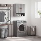vidaXL Ντουλάπι Τοίχου Γκρι Sonoma 60x31x70εκ. Επεξεργασμένο Ξύλο