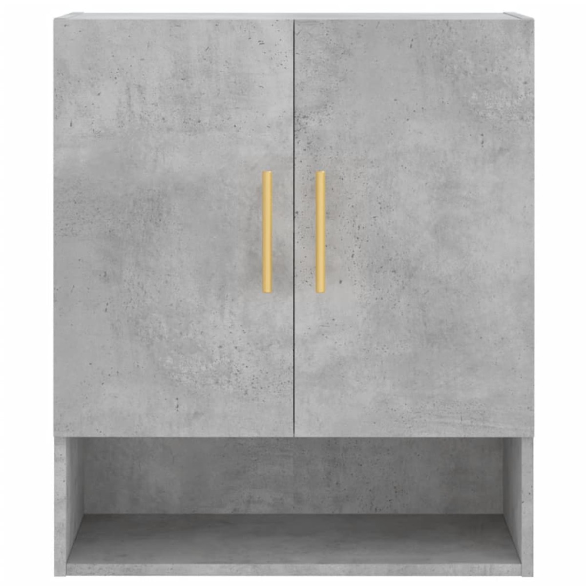 vidaXL Ντουλάπι Τοίχου Γκρι Σκυρ. 60x31x70 εκ. Επεξεργασμένο Ξύλο