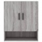 vidaXL Ντουλάπι Τοίχου Γκρι Sonoma 60 x 31 x 70 εκ. από Επεξεργ. Ξύλο