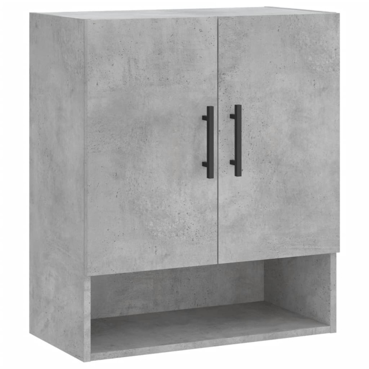 vidaXL Ντουλάπι Τοίχου Γκρι Σκυρ. 60x31x70 εκ. Επεξεργασμένο Ξύλο