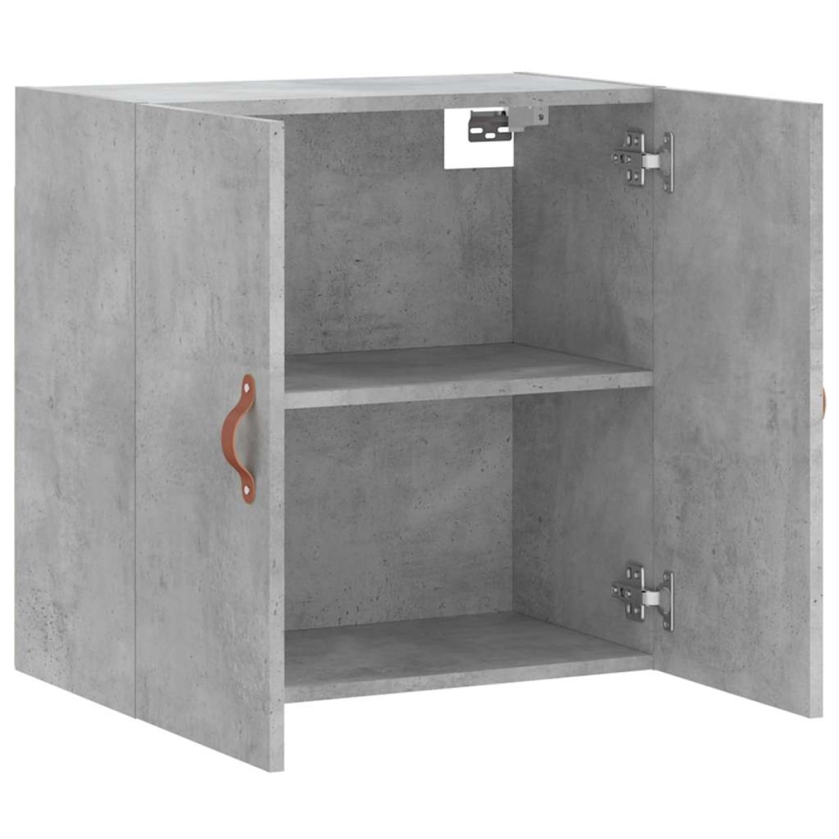 vidaXL Ντουλάπι Τοίχου Γκρι Σκυρ. 60x31x60 εκ. Επεξεργασμένο Ξύλο