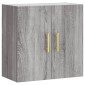 vidaXL Ντουλάπι Τοίχου Γκρι Sonoma 60x31x60 εκ. από Επεξεργασμένο Ξύλο