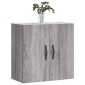 vidaXL Ντουλάπι Τοίχου Γκρι Sonoma 60x31x60 εκ. από Επεξεργασμένο Ξύλο
