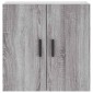 vidaXL Ντουλάπι Τοίχου Γκρι Sonoma 60x31x60 εκ. από Επεξεργασμένο Ξύλο