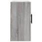 vidaXL Ντουλάπι Τοίχου Γκρι Sonoma 60x31x60 εκ. από Επεξεργασμένο Ξύλο