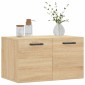 vidaXL Ντουλάπι Τοίχου Sonoma Δρυς 60x36,5x35 εκ. Επεξεργασμένο Ξύλο