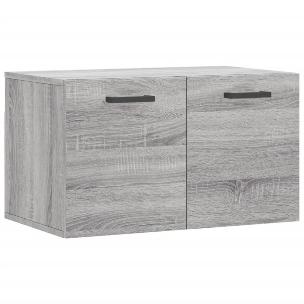 vidaXL Ντουλάπι Τοίχου Γκρι Sonoma 60x36,5x35 εκ. Επεξεργασμένο Ξύλο