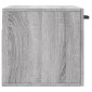 vidaXL Ντουλάπι Τοίχου Γκρι Sonoma 60x36,5x35 εκ. Επεξεργασμένο Ξύλο