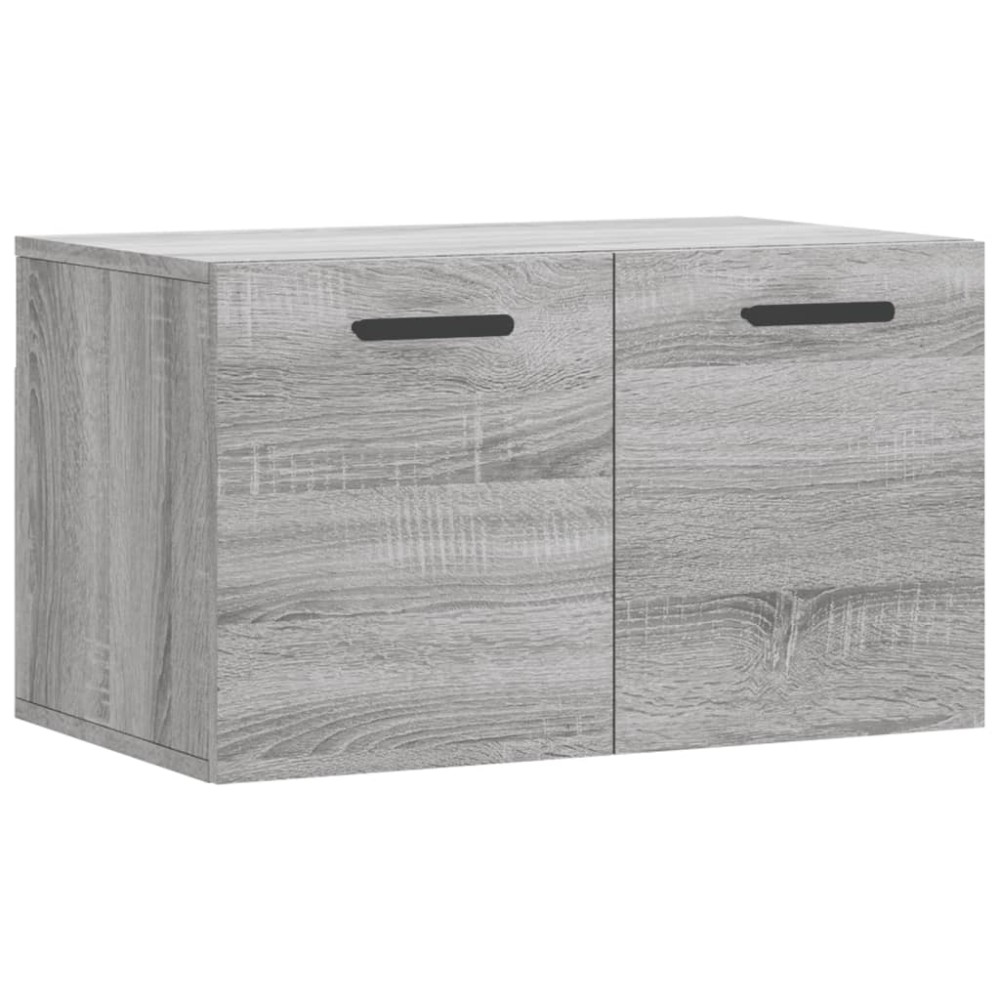 vidaXL Ντουλάπι Τοίχου Γκρι Sonoma 60x36,5x35 εκ. Επεξεργασμένο Ξύλο