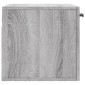 vidaXL Ντουλάπι Τοίχου Γκρι Sonoma 60x36,5x35 εκ. Επεξεργασμένο Ξύλο