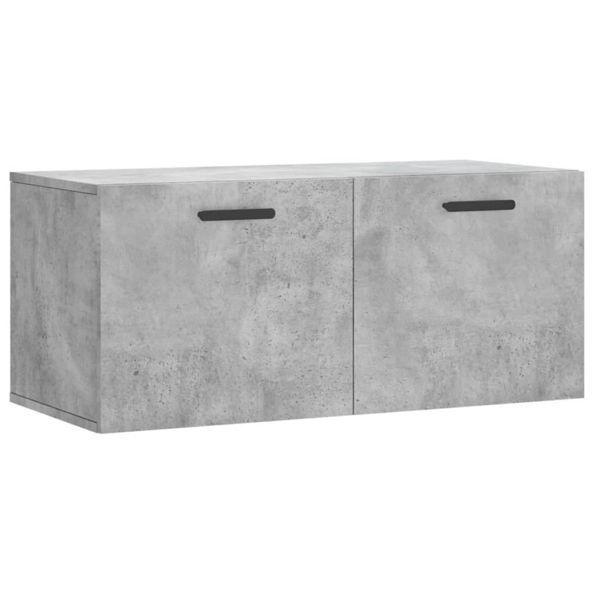 vidaXL Ντουλάπι Τοίχου Γκρι Σκυρ. 80x36,5x35 εκ. Επεξεργασμένο Ξύλο
