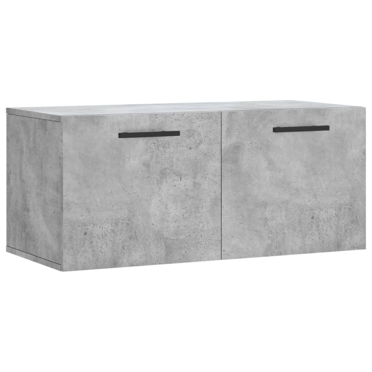 vidaXL Ντουλάπι Τοίχου Γκρι Σκυρ. 80x36,5x35 εκ. Επεξεργασμένο Ξύλο