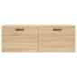 vidaXL Ντουλάπι Τοίχου Sonoma Δρυς 100 x 36,5 x 35 εκ. Επεξεργ. Ξύλο