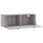 vidaXL Ντουλάπι Τοίχου Γκρι Sonoma 100x36,5x35 εκ. Επεξεργασμένο Ξύλο