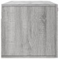 vidaXL Ντουλάπι Τοίχου Γκρι Sonoma 100x36,5x35 εκ. Επεξεργασμένο Ξύλο
