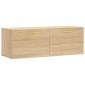 vidaXL Ντουλάπι Τοίχου Sonoma Δρυς 100 x 36,5 x 35 εκ. Επεξεργ. Ξύλο