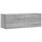 vidaXL Ντουλάπι Τοίχου Γκρι Sonoma 100x36,5x35 εκ. Επεξεργασμένο Ξύλο