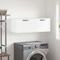 vidaXL Ντουλάπι Τοίχου Λευκό 100x36,5x35 εκ. από Επεξεργασμένο Ξύλο