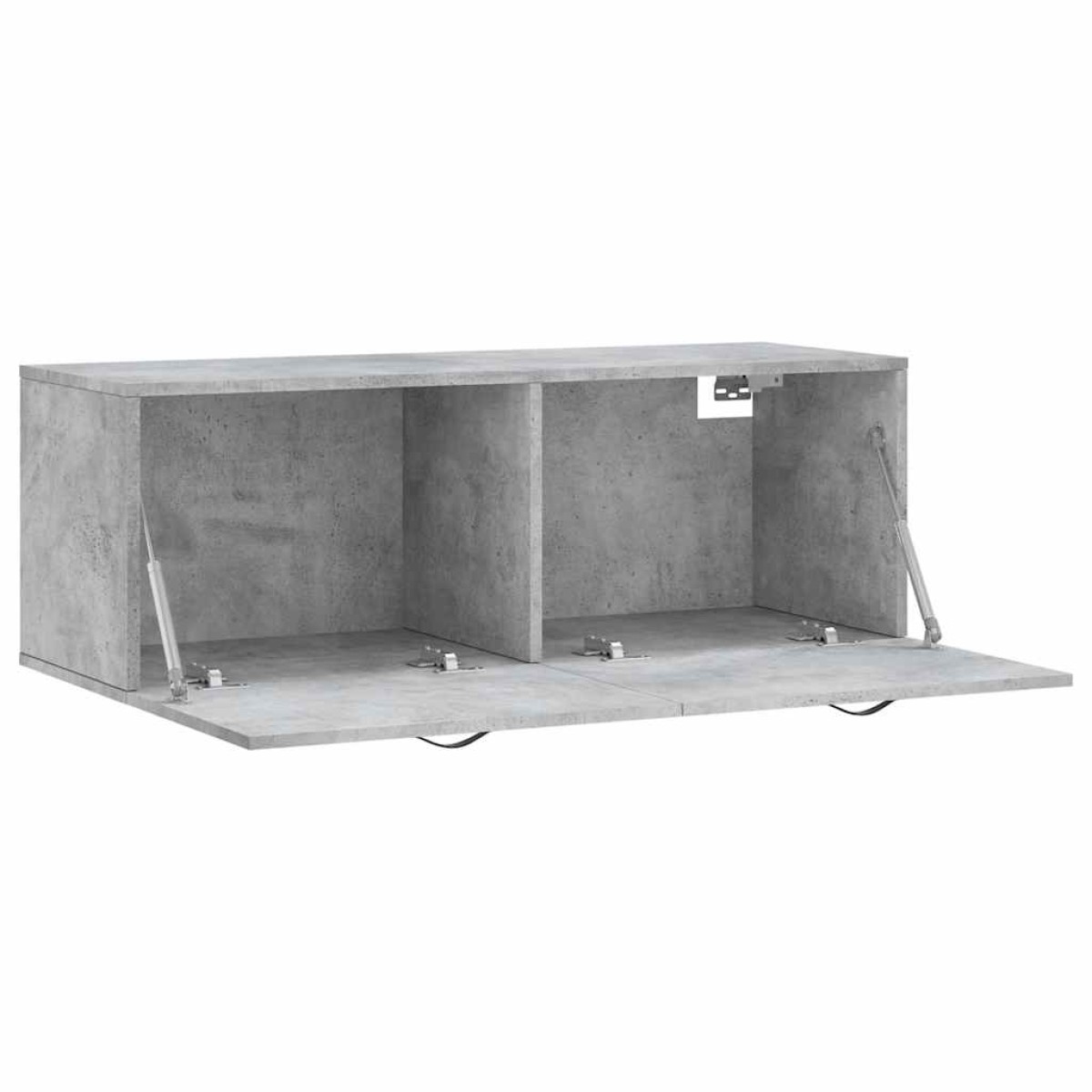 vidaXL Ντουλάπι Τοίχου Γκρι Σκυρ. 100x36,5x35 εκ. Επεξεργασμένο Ξύλο