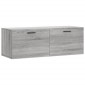 vidaXL Ντουλάπι Τοίχου Γκρι Sonoma 100x36,5x35 εκ. Επεξεργασμένο Ξύλο