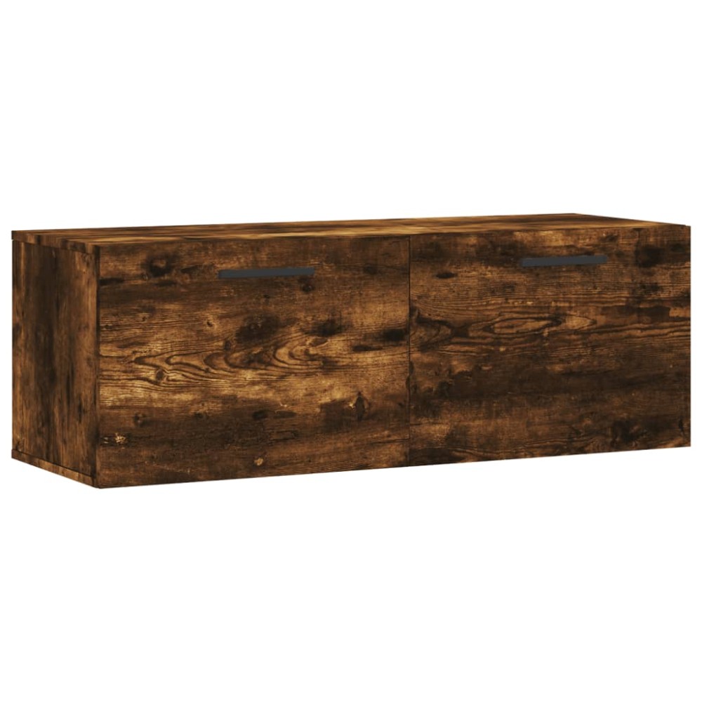 vidaXL Ντουλάπι Τοίχου Καπνιστή δρυς 100x36,5x35εκ. Επεξεργασμένο Ξύλο
