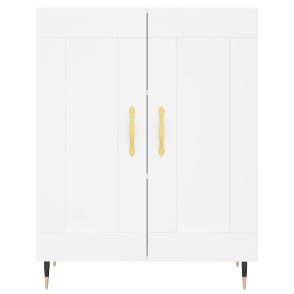 vidaXL Ντουλάπι Λευκό 69,5 x 34 x 90 εκ. από Επεξεργασμένο Ξύλο