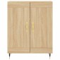 vidaXL Ντουλάπι Sonoma Δρυς 69,5 x 34 x 90 εκ. από Επεξεργασμένο Ξύλο