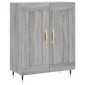 vidaXL Ντουλάπι Γκρι Sonoma 69,5 x 34 x 90 εκ. από Επεξεργασμένο Ξύλο