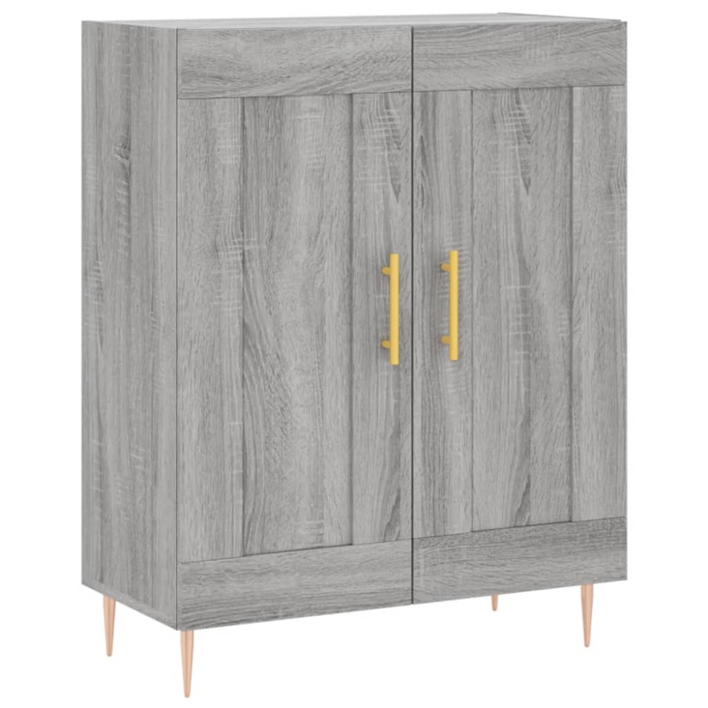 vidaXL Ντουλάπι Γκρι Sonoma 69,5 x 34 x 90 εκ. από Επεξεργασμένο Ξύλο