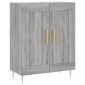 vidaXL Ντουλάπι Γκρι Sonoma 69,5 x 34 x 90 εκ. από Επεξεργασμένο Ξύλο