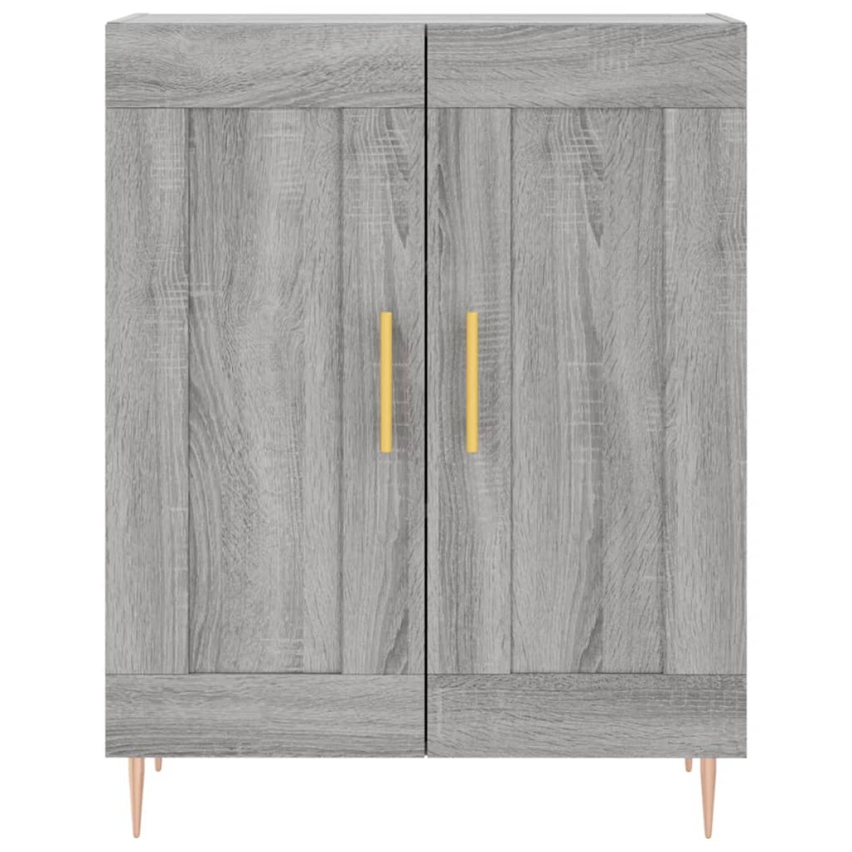 vidaXL Ντουλάπι Γκρι Sonoma 69,5 x 34 x 90 εκ. από Επεξεργασμένο Ξύλο