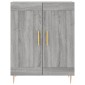vidaXL Ντουλάπι Γκρι Sonoma 69,5 x 34 x 90 εκ. από Επεξεργασμένο Ξύλο