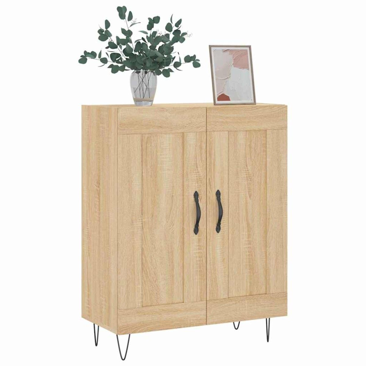 vidaXL Ντουλάπι Sonoma Δρυς 69,5 x 34 x 90 εκ. από Επεξεργασμένο Ξύλο
